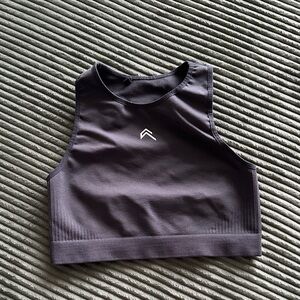 Oner Active crop top charcoal size small